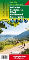 Freytag-Berndt WK 224 Faaker Lake- Ossiacher Lake- Villach – D (Map) (UK IMPORT)