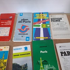 Vintage Michelin/AA Road Maps/Guides France Joblot Lot 2