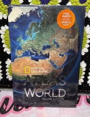 National Geographic Atlas of the World 10th Edition Hardcover BRAND NEW SEALED