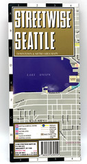 Laminated Maps LOT Streetwise Warren Rand McNally Seattle Paris Las Vegas MORE