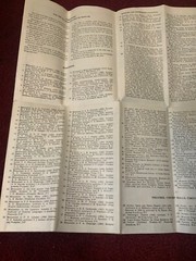 Vintage 1960’s Moscow Tourist MAP Illustrated. hotel guides & events calendar