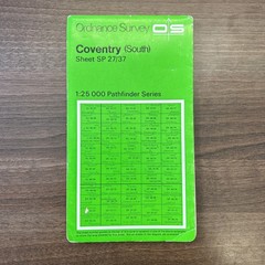 COVENTRY South Ordnance Survey Second Series Map SP27/37 1978 Kenilworth