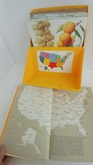 Vintage 1986 National Geographic Society Close-Up USA Travel Maps Gift Set w/Box