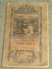 OS Ordnance Survey 1″ Popular edition Special Sheet 143 – Truro, 1918 on cloth