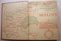 1939 MIDDLESEX 50th JUBILEE OF COUNTY COUNCIL 1889-1939- CW RADCLIFFE- HB 1st Ed