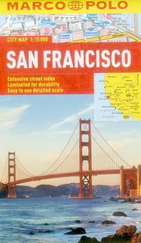 San Francisco Street Map by Marco Polo (2013) (BRAND NEW)