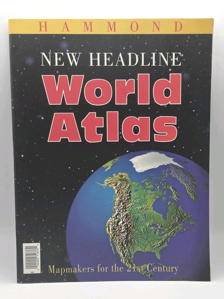 New Headline World Atlas by Hammond World Atlas