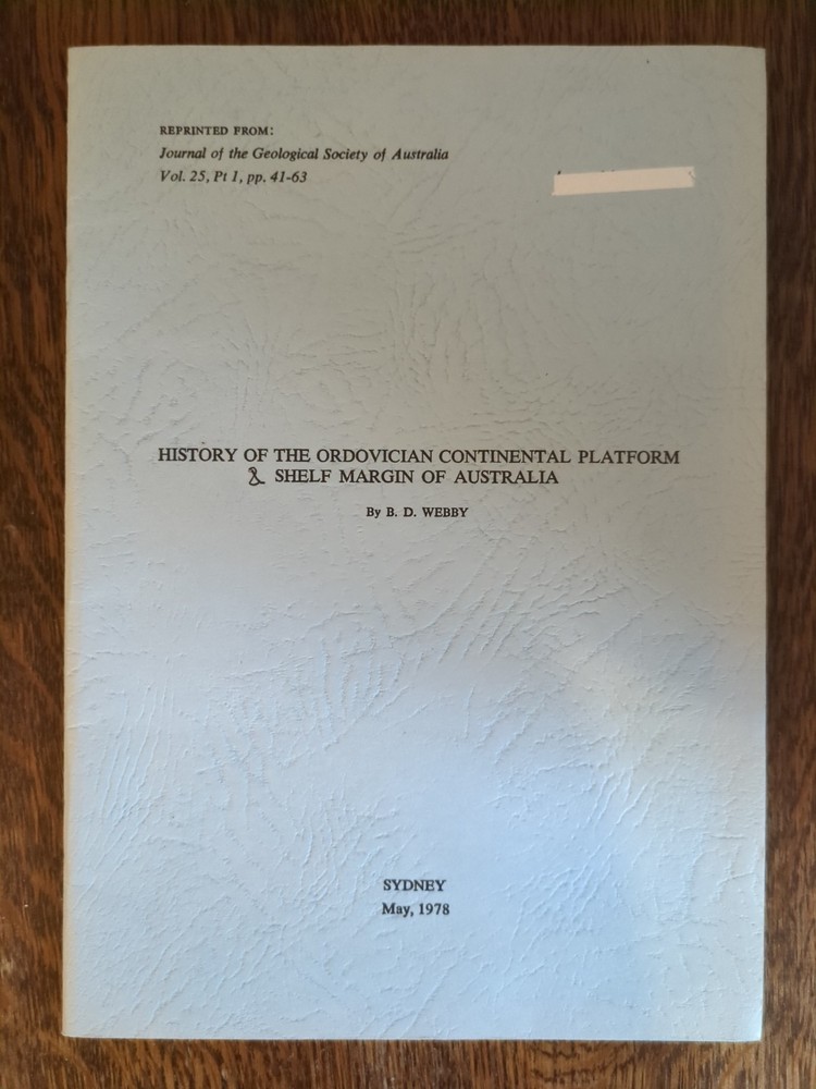 Pamphlet, Australian Geology, Multiple Maps And Locations, 1978