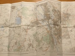 1981 Ordnance Survey Pathfinder Map SP 40/50 Oxford (incl Horspath And Cumnor )