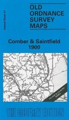 MAP OF Comber & Saintfield 1900 Irish One Inch Sheet 37 by Alan Godfrey