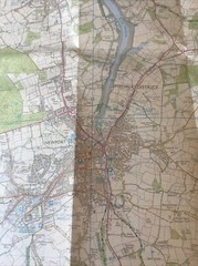 1990 Ordnance Survey Outdoor Leisure Map 29 Isle Of Wight ( Newport , Sandown )