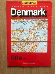 GeoCenter International Euro Atlas (GeoCenter Maps) of Denmark (1992)