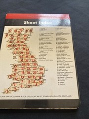 Reading & Salisbury Plain Bartholomew National Map 1:100 Scale #8 (1264)