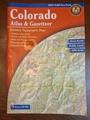 Colorado Atlas and Gazetteer , Paperback