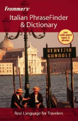 Frommers Italian PhraseFinder Dictionary (Frommers Phrase Books) – GOOD