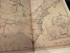 Historical Atlas of the US Centennial Edition National Geographic Book 1988 XL