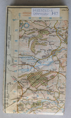 Bundle 5 ex Library Ordnance Survey Laminated Maps 1:50000 137 138 149 150 168