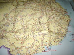 Railway Line Map Of China 2011