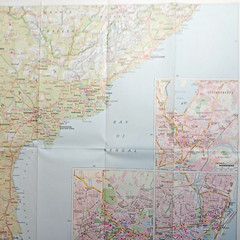 Vintage Southern India Nelles 2001 Explore the World 1:1500000 map