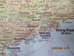 Hildebrand’s Travel Map of China, 1987