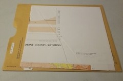 USGS Geologic Map Picard Ranch Quadrangle Coal Beds Wind River Formation Wyoming