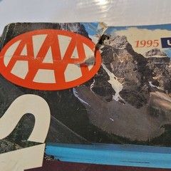 AAA Road Maps Atlas’s 1995