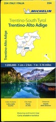 Trentino – Michelin Local Map 354 Motoring and Tourist Map