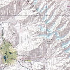 India Ladakh & Zanskar Centre Himalaya Trekking Map 1:150K