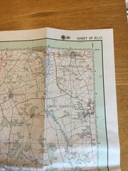 1985 Ordnance Survey Pathfinder Map SP 01/11 Northleach And Andoversford
