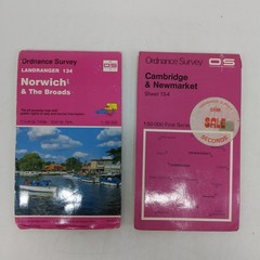 Bundle X23 Road/Leisure/Walking/Street Maps, LONDON & SOUTH, Ordnance Survey etc