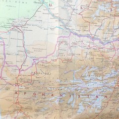 Bartholomew World Travel Map 15: Indian subcontinent • Scale- 1:4,000,000 (1979)