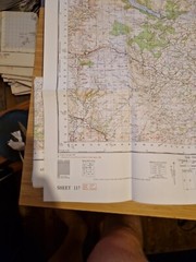 Ordnance Survey Map Of Great Britian – BALA AND WELSHPOOL – 1966 – 1/63360