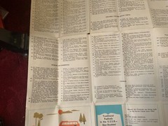Vintage 1960’s Moscow Tourist MAP Illustrated. hotel guides & events calendar