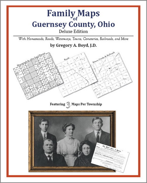 Family Maps Guernsey County Ohio Genealogy Plat History