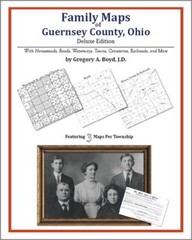 Family Maps Guernsey County Ohio Genealogy Plat History
