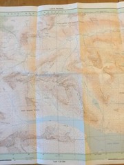 1974 Ordnance Survey Pathfinder Map 174 NH04/14 Loch Monar (incl Lair )