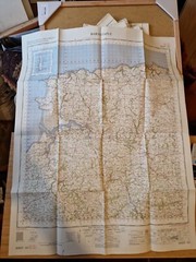 Ordnance Survey Map Of Great Britian – BARNSTABLE – 1961 – 1/63360