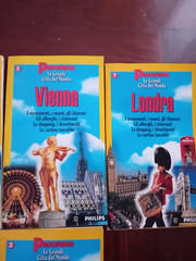 LE GRANDI CITTÀ’ DEL MONDO edizione Panorama 5 fascicoli Le Guide De Agostini