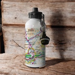 OS Map 600ml Metal Water Bottle – Snowdonia National Park (General merchandise)