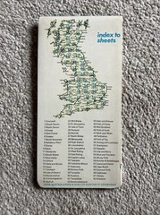 TEESDALE Bartholomew – Half Inch Map 1971 No 35 Darlington Aysgarth
