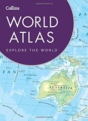 Collins World Atlas: Paperback Edition by Collins Maps Book The Fast Free