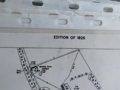 4 X Ordnance Survey 1:2500 Laminated Sheets, Hampshire, 1900, 1900, 1924 & 1925