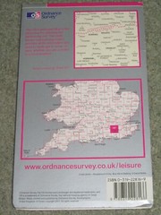 OS Ordnance Survey Landranger Map Sheet 187 Dorking & Reigate – 2003