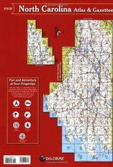 North Carolina Atlas & Gazetteer (Delorme Atlas & Gazetteer) by Delorme
