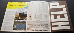 Vintage 1965 TRAVEL GUIDE ALONG ROUTE 66 G2