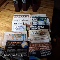 Vintage Lot of 56 National Geographic Maps Historical & Regional
