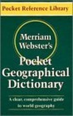 Merriam-Webster’s Pocket Geographic…, Merriam-Webster