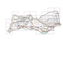 Portugal Tavira – 1:25k topographic map 608 (M888 series) hiking walking