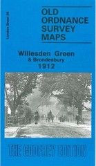 Willesden Green & Brondesbury 1912 or 1935 London Sheet 36