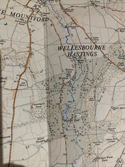 STRATFORD upon AVON Ordnance Survey 1:25000 First Series 1951 SP25 Loxley